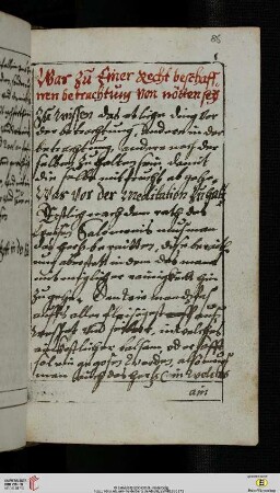 Betrachtungen, Gebete, Ermahnungen und Anleitungen