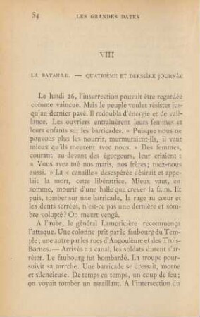 VIII La Bataille. Quatrième Et Dernière Journée