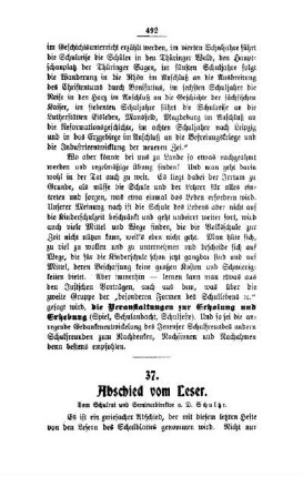 Abschied vom Leser