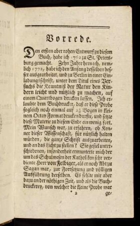 iii-vi, Vorrede
