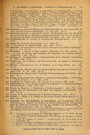 Lager-Verzeichnis ..., 92/94. Rechtswissenschaft : enthaltend die Bibliothek eines bedeutenden Rechtslehrers