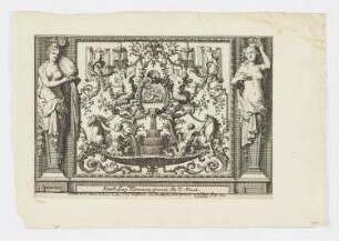 Second Liure d'Ornements, aus: "Oeuvre du sieur D. Marot, architecte de Guillaume III, roy de la Grande Bretagne"