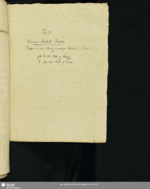 Nr. 140-141. Richter, Hermann Eberhard