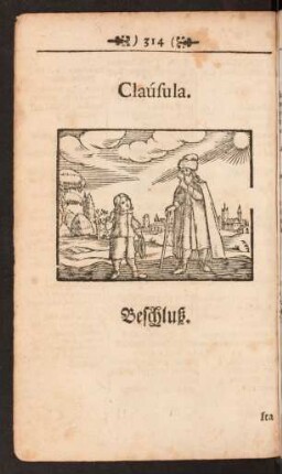 Clausula. Beschluß.