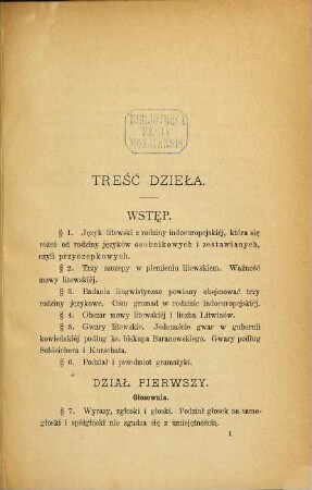 Gramatyka języka litewskiego : głosownia