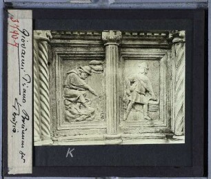 Perugia, Fontana Maggiore,Pisano (Giovanni), Februar (Perugia, Fontana Maggiore) (Relief)