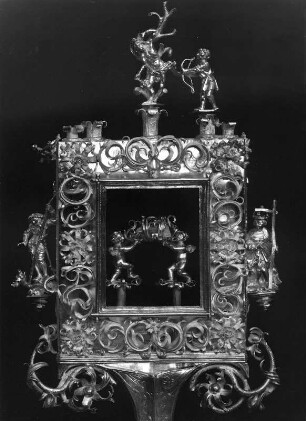 Sebastiansreliquiar : Sebastiansreliquiar. Silber? (1503/1523). Dirmstein, Simultankirche, Laurentiuskirche, Kirchenschatz