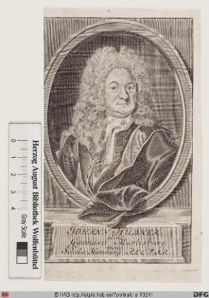 Bildnis Johann Hübner (II)
