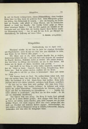 Kriegsbilder