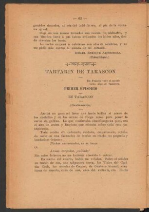 Tartarin de Tarascón - (Continuación) : [Novela]