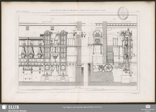 Manufacture Des Tabacs De Strasbourg - Disposition De La Salle De Rapage