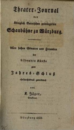 Theater-Journal. [1821] (1822)