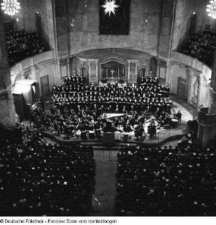 Bachfest / Kreuzkirche (ohne Tasche). Kreuzchor unter Leitung von Martin Flämig ab 1971