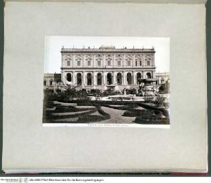 I Rome architectureHauptfassade der Villa Albani - Rotes Album I (Architektur antik und modern)