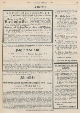 295-296 Werbung