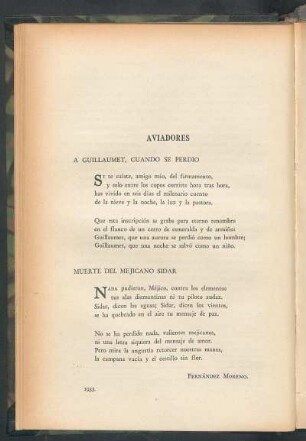 Aviadores (poesias)