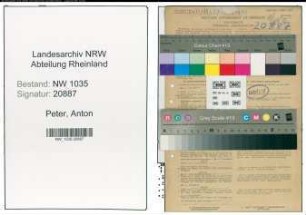 Entnazifizierung Anton Peter , geb. 28.06.1920 (Steiger)