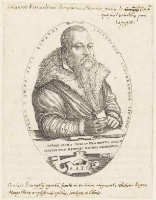 Bildnis des Giovanni Bernardino Bonifacio d'Oria