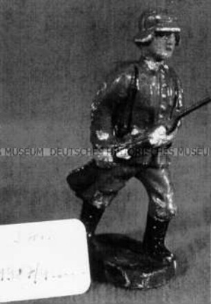 Infanterist, Gewehr abgesenkt