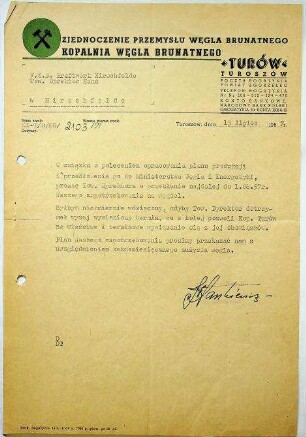 1.2.1 Zusammenarbeit VR Polen: Kohlenbedarf