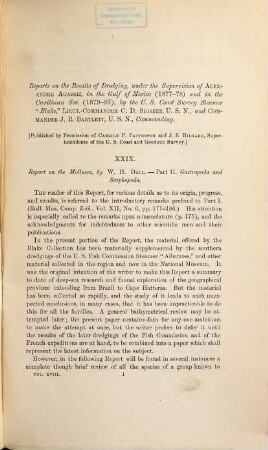 Bulletin of the Museum of Comparative Zoology. 18. 1889