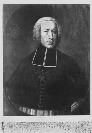 Bildnis des Hildesheimer Weihbischofs Johann Wilhelm Freiherr von Twickel