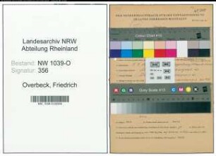 Entnazifizierung Friedrich Overbeck , geb. 01.01.1912 ()