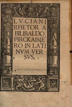 Luciani Rhetor