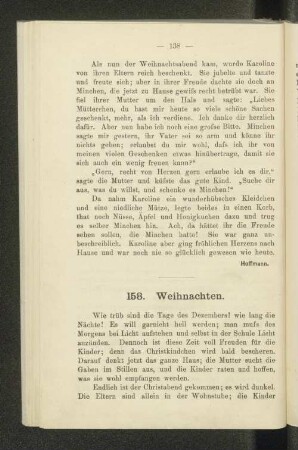 158. Weihnachten.