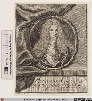 Bildnis Heinrich (1702 von, 1713 Frhr. von) Cocceji (eig. Coch)