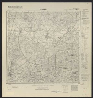 Messtischblatt 3155 = 1632 : Staffelde, 1934 : Messtischblatt 3155 = 1632 : Staffelde. - Hrsg. 1893; bericht. 1934. - [Berlin] : Reichsamt für Landesaufnahme, 1934. - 1 Kt. : einfarb.