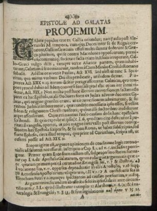 Epistolae Ad Galatas