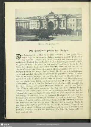 Das Standbild Peters des Großen