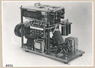 Start-Stop-Verzerrungssmesser (Modell), Schrägansicht; Foto 1953; Foto, 1953