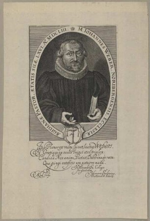 Bildnis des M. Iohannes Weber