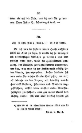 30. Die falsche Vergiftung. - Die Beichte.