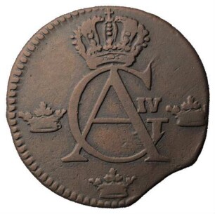 Fundmünze, 1/4 Schilling, 1807