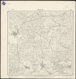 Meßtischblatt 1816 : Fuhrberg, 1901 : Fuhrberg. - Aufn. 1899. - 1:25000. - [Berlin]: Reichsamt für Landesaufnahme, 1901. - 1 Kt.