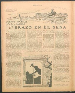 El brazo en él Sena : Cuento policial