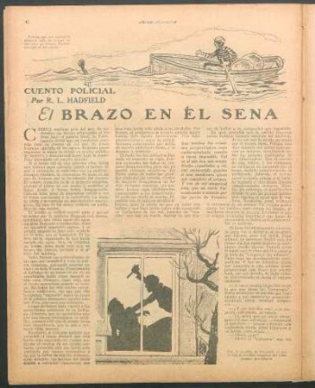 El brazo en él Sena : Cuento policial