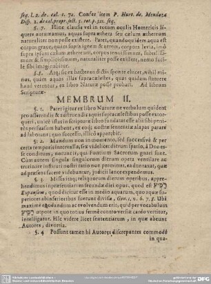 MEMBRUM II.