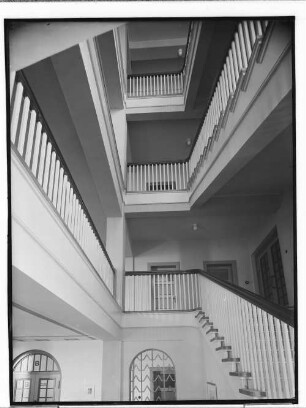 Altersheim Groß-Borstel (Hamburg-Groß-Borstel): Treppenhaus-Durchblick : SchumacherWV Nr. 303