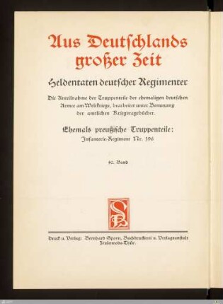 Infanterie-Regiment Nr. 396 : nach Kriegsakten und Tagebüchern bearbeitet