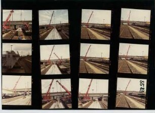 Hochstraße Ratsweg - BW 255 A - Ratswegbrücke, 1983