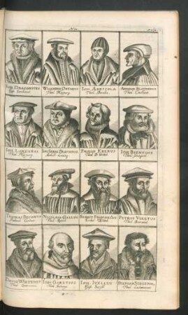 Porträts von Theologen etc.