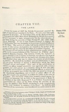 Chapter VIII. The Land
