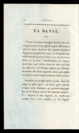 La Danse.