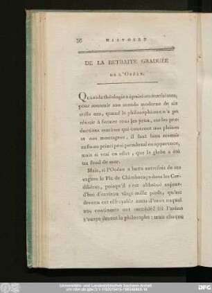 De La Retraite Graduèe De L'Océan.