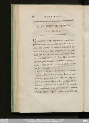De La Retraite Graduèe De L'Océan.