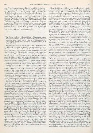 311-316 [Rezension] Ökumenisch planen
